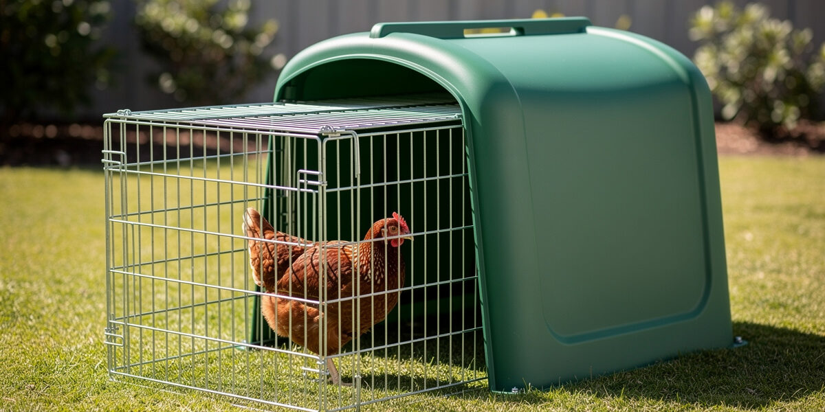 Plastic chicken coops