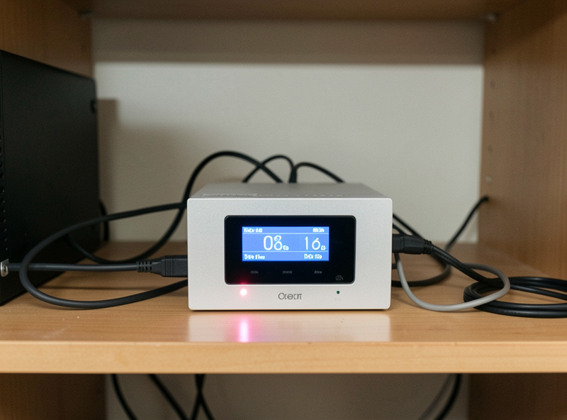 A small home server running Home Assistant and Node-RED for a chicken coop automation system