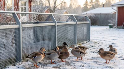 Raising backyard ducks