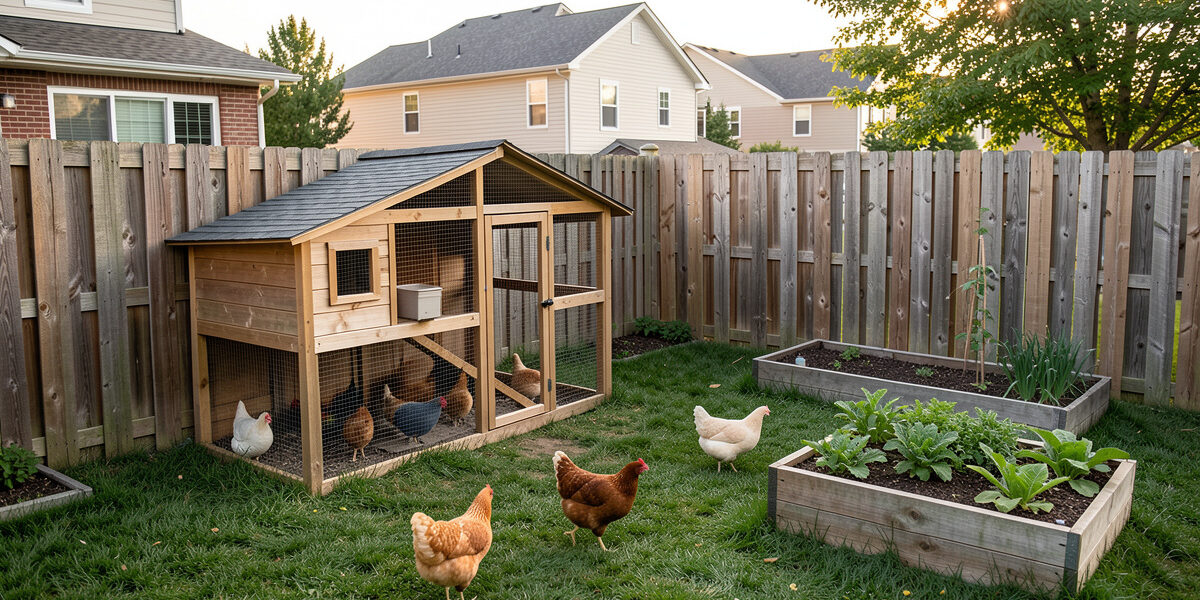 Urban chicken keeping